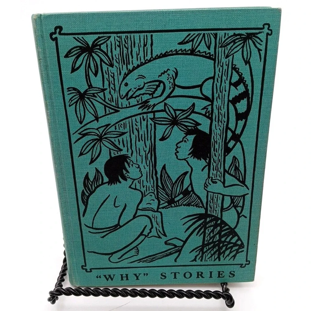 Why Stories Edward W. Dolch Hardcover HC Vintage Childrens Book‎